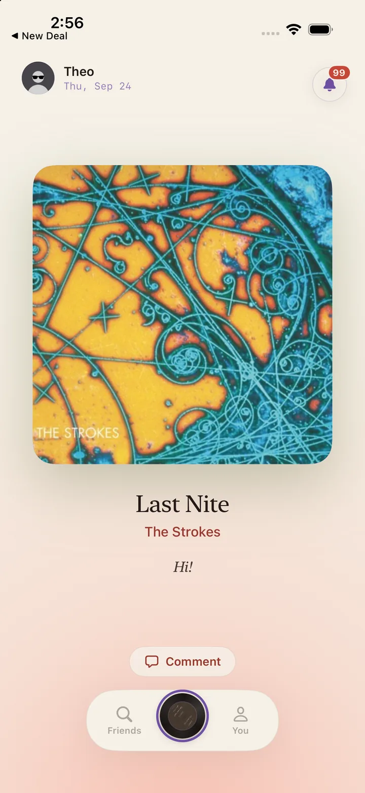 A friend's song